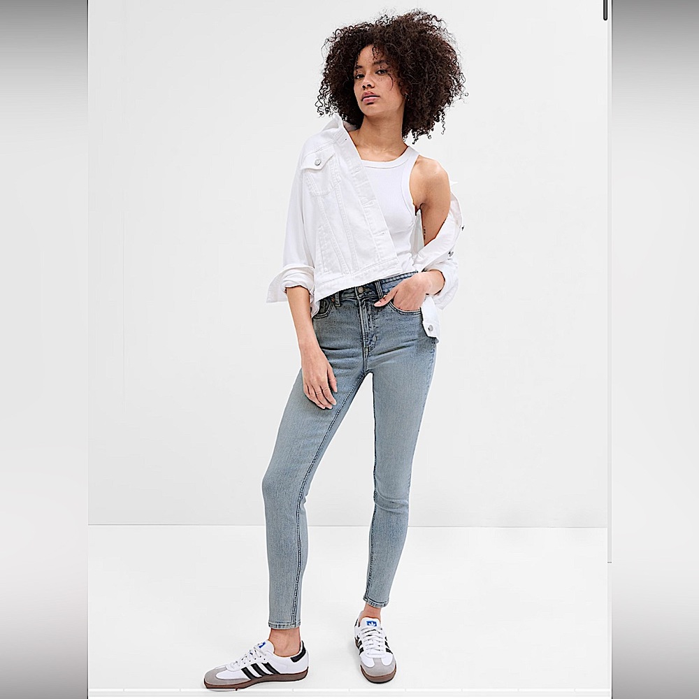 GAP DENIM - True Skinny Jeans - Light wash